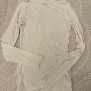 Intimissimi cashmere boat modal Cream Long Sleeve Tee
